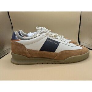 Paul Smith Tan & Beige Dover Sneakers Trainers SZ 10 (Save $100)